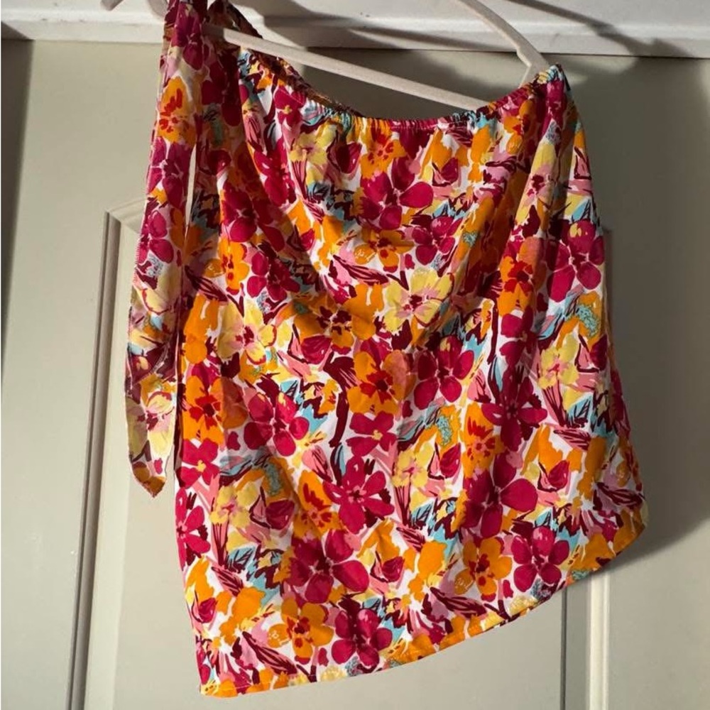 SHEIN Floral Multicolor Tank Top